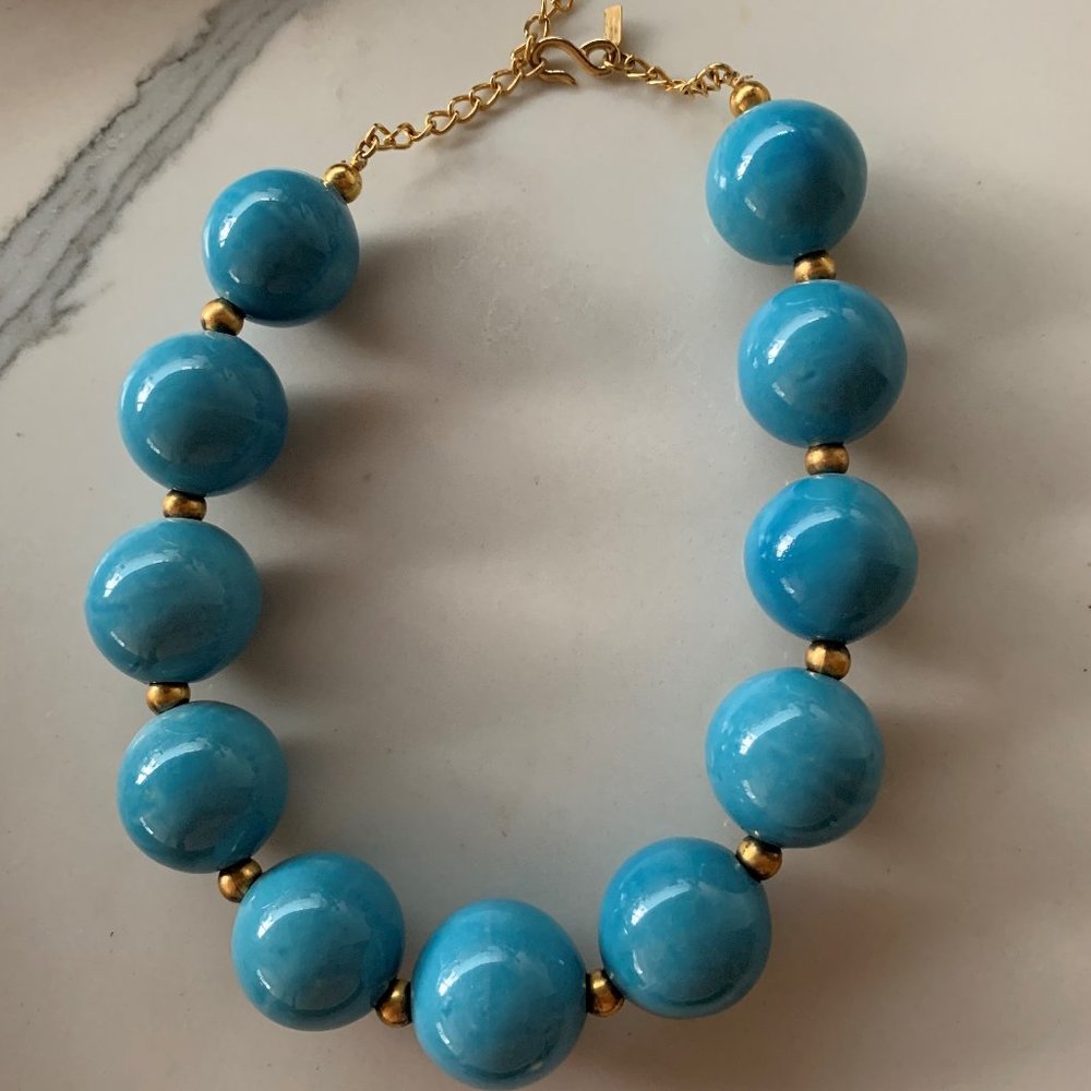 Kenneth Lane chunky beaded choker
